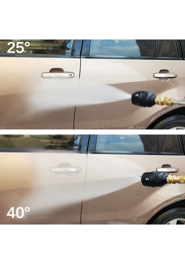 Tenfowee 5 Farklı Etki Seçeneği, 1/4 Hızlı Bağlantı, 3600 Psı'ye Kadar Uyumlu, Taşınabilir Ve Dayanıklı Yıkama Nozu