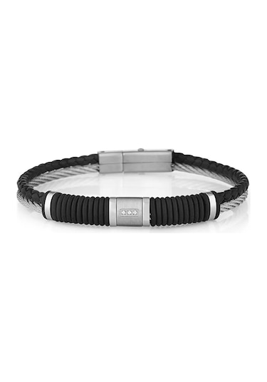 Wesse Jwqg3003 Erkek Bileklik Siyah