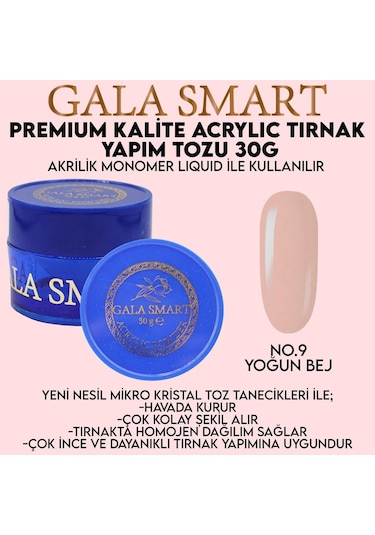 Akrilik Toz Premium 30 G - No:09 Gala Smart