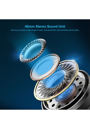 Suofeng Kablolu Mikrofonlu Oyun Kulaklığı - Pc/telefon Uyumlu, 40mm Hoparlör, 32 Ohm