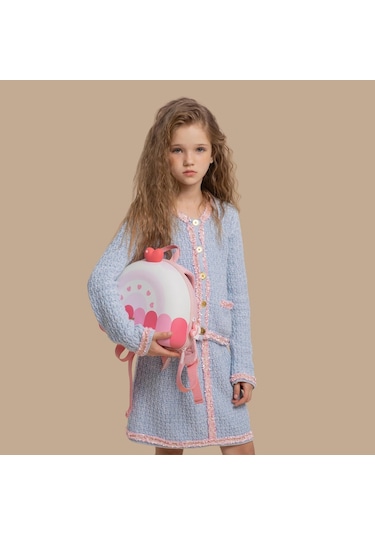 Zoyzoii B8 Dream Roll Cake Kapli Kek Serisi Çocuk Okul Sırt Çantası