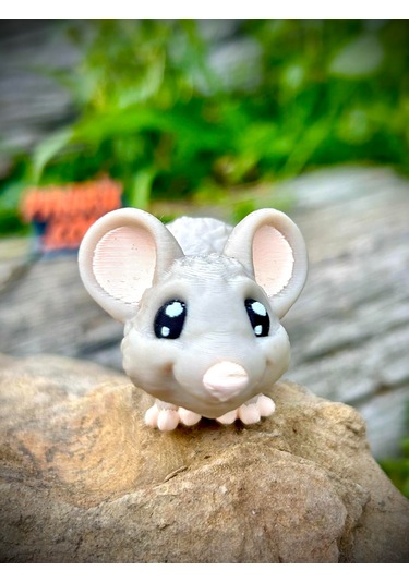 Fare Oyuncak 3d Hareketli Yeni Nesil Organik Vip Model - Orta Boy