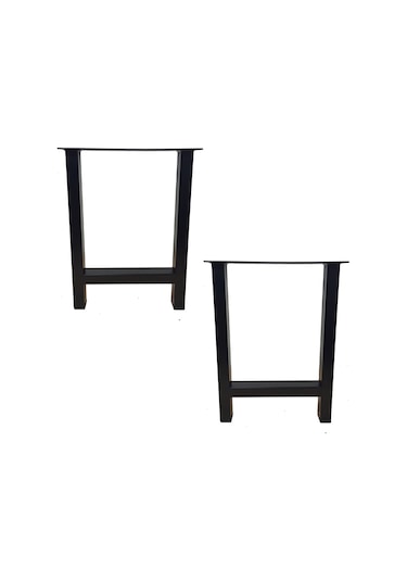 CVTdesign Bank Ayağı Ev Ofis İş Yeri Kütük Orta Sehpa Ayağı Metal Ayak