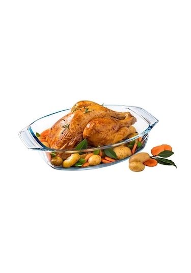 Pyrex 412B000/7044 Oval Fırın Kabı 4 L