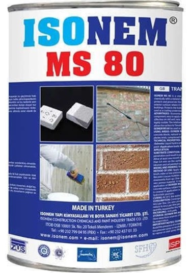 Isonem Ms80 Şeffaf Dış Cephe Yalıtım Boyası 3.5 Lt