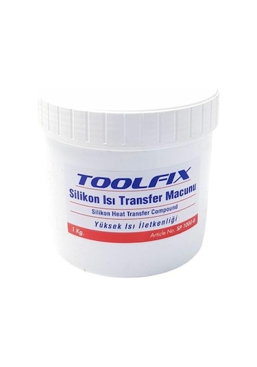 Toolfıx 1000gram Silikon Isı Transfer Termal Macun Beyaz