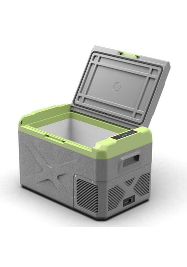 Icepeak Prag Kompresörlü Buzdolabı 30 Litre-gri-yeşil Çok Renkli