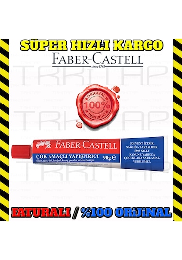 Faber Castell 90Gr Sıvı Yapıştırıcı Çok Amaçlı Yapıştırıcı 1 Adet