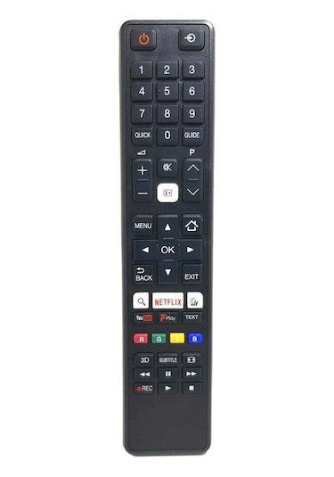 Toshiba Ct-8069 Netflix Youtube 3D-Led Tv Kumanda