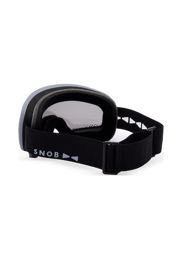 Snob Milano 7th Moon Çift Lensli Kayak Gözlüğü Siyah