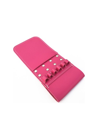 Aubyhe 6 Ok Depolayan Deri Mikrofiber Ok Çantası - Hızlı Erişim, Güvenli Sabitleme, Outdoor Okçuluk Antremanı İçin Pembe