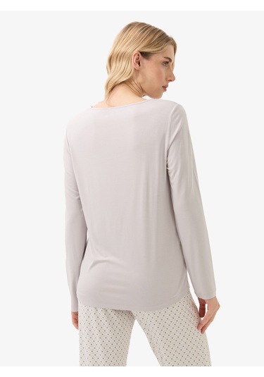 Kadın Pijama Takımı 51962 - Gri Gri