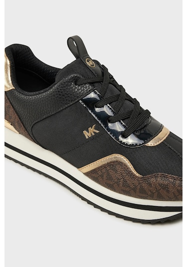 Michael Kors Bayan Ayakkabı 43r4rnfscd 007 Siyah-kahve Siyah-kahve Siyah - Kahverengi