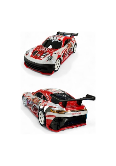 Uzaktan Kumandalı Şarzlı Dirift Araba 33657 Kırmızı