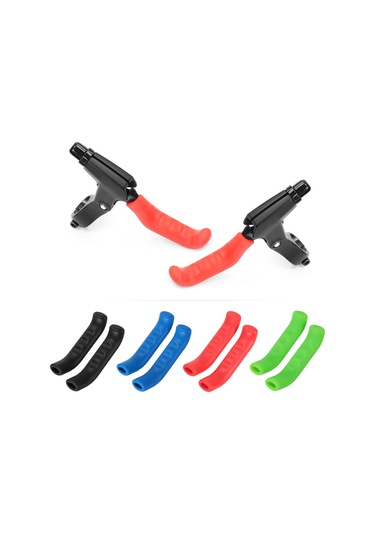 Reedark Bisiklet Fren Kolu Koruyucu Kılıfı Silikon, Dağ Yollu Yolları İçin Antikayma, Rahat Tutuş, Yeşil