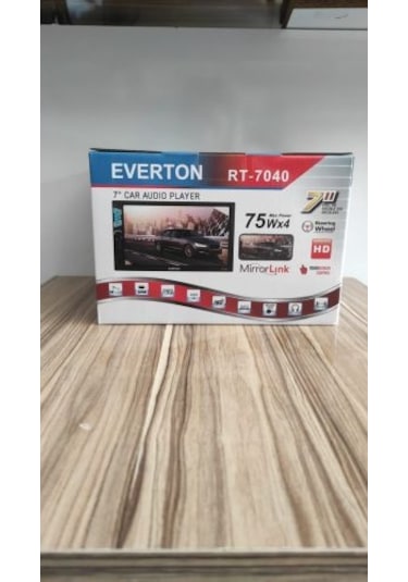Everton RT-7040 Görüntülü Dabul 7 inç Ekran Full oto teyp