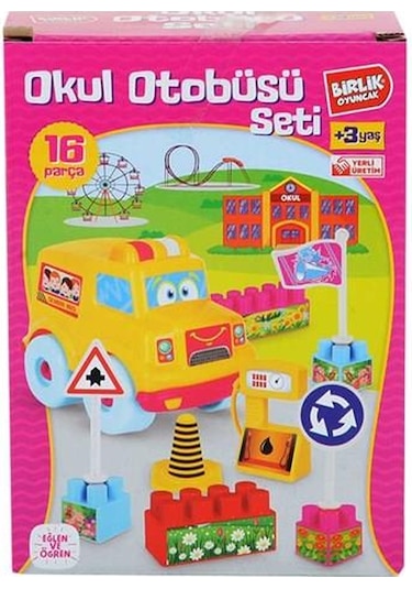 Lego Okul Otobüsü Seti 16 Parça - Urt-10-3597