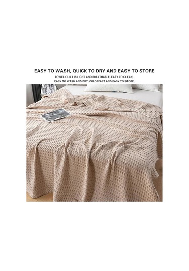 Yetişkin Pamuklu Havlu Battaniye Tüm Pamuklu Gazlı Bez Battaniye Öğle Yemeği Molası Havlu Battaniye Diğer