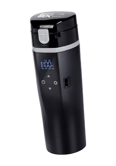 Suntek 12V 24V  Dijital Ekran Plastik Kapak Elektrikli Su Isıtıcısı