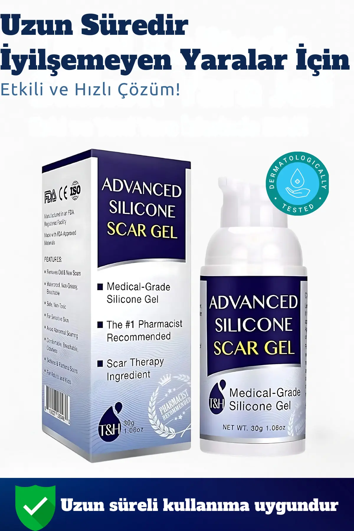 T&h Gelişmiş Yara Izi Jeli 30 G