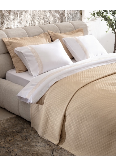 Madame Coco Somme 7 Parça Çeyiz Seti - Bej Ekru