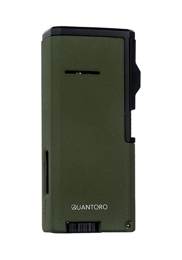 Quantoro 3 Torch Pürmüz Delicili Haki Metal Puro Çakmağı - Trz1071