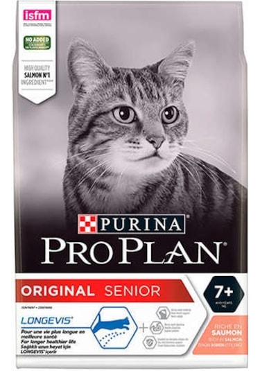 Purina Pro Plan Senior Somonlu 7+ Yaşlı Kedi Maması 3 KG