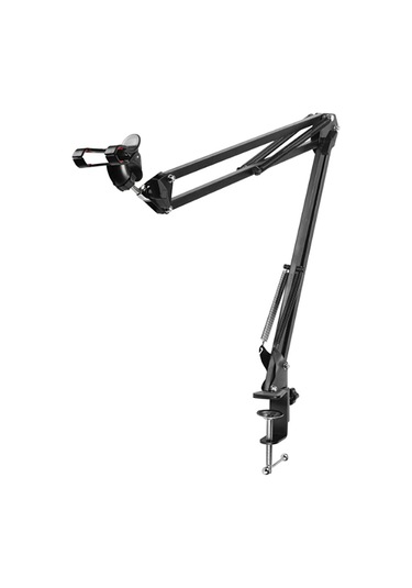 Techtic Telefon Tablet Masa Telefon Tutucu Kıskaçlı Uzun Kol