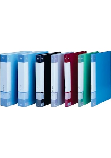 Asset A4 Sunum Dosyası 30'lu Mavi