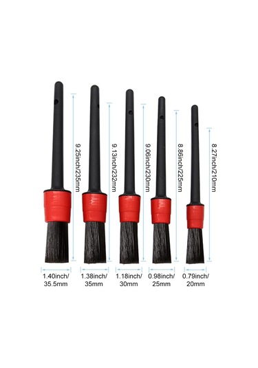 Oto Detay Fırçası, Araba Temizleme Fırçası, Islak Ve Kuru Kullanı