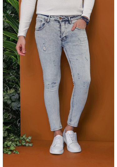 Denim Pnt 117 Buz Mavi Jean Pantolon Buz Mavi