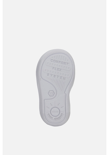 Vicco Color Rahat Kalıp Unisex İlk Adım Gri Panduf Gri