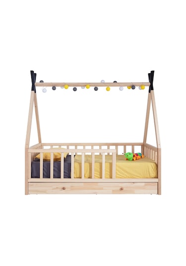 Kızılderili Montessori Yavru Yataklı 90 x 190