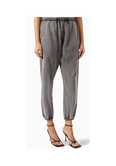 Sweatpants - Organik Pamuk - Esnek Bel - Yan Cepler - Acne Studios Siyah