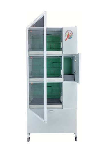 İstanbul Kafes Model 3Dy Pvc Kuş Dolabı