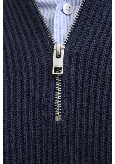 Jack & Jones Erkek Kazak 12278919 Lacivert Lacivert