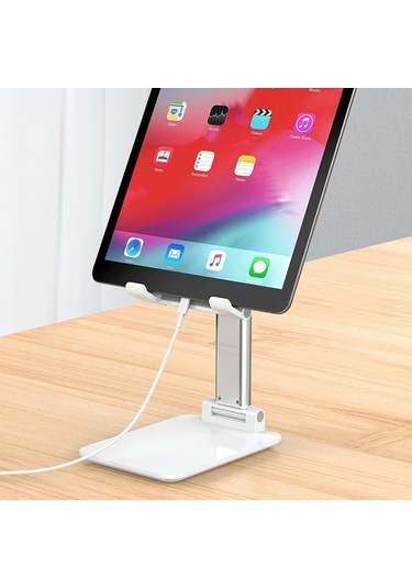 Masaüstü Katlanabilir Telefon Tutucu Ergonomik Yapı Stand