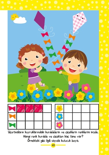 Matematik 3-4 Yaş-Zihinsel Becerilerimi Geliştiriyorum- Limonkids