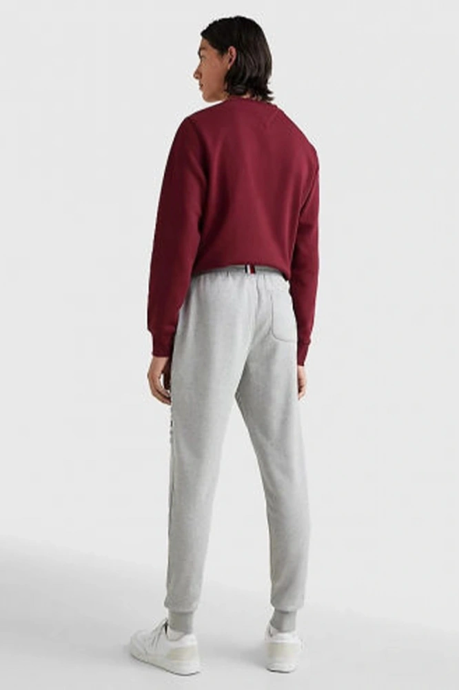 Tommy Hilfiger Tommy Logo Sweatpants Erkek Beyaz Eşofman Altı Mw0mw08388p01 Beyaz