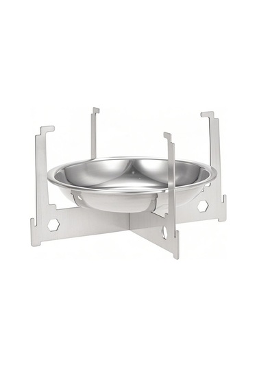 Jokmae Katlanır Kamp Alkollü Isıtıcı Tepsisi - Portatif Ve Hafif Gümüş Çok Renkli