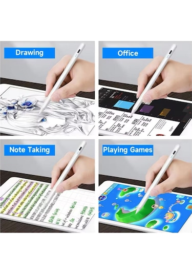 Oteeto Tab12 Pro Tablet 10.1'' Uyumlu Universal Stylus Tablet Dokunmatik Kalem