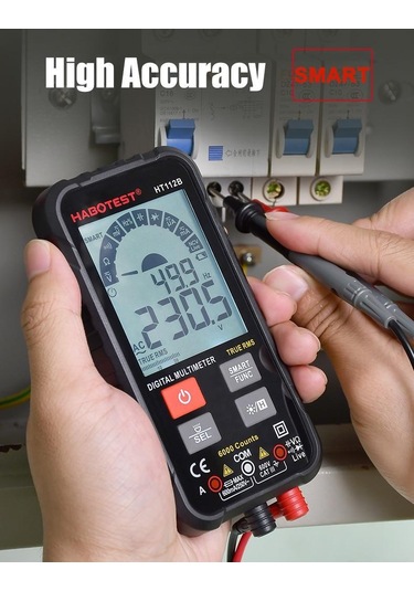 Anunnaki Habotest Ht112b Akıllı Dijital Nvc Dedektörü Analog Mult