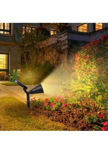 Helios 7W Solar Güneş Enerjili Kazıklı Çim & Bahçe Aydınlatma