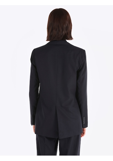 Colins Regular Fit Lacivert Kadın Ceket Cl1066419 Lacivert