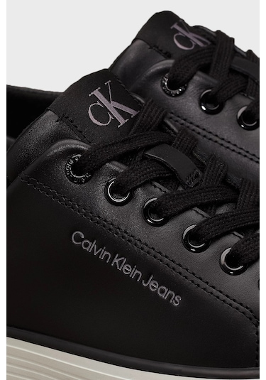 Calvin Klein Bayan Ayakkabı Yw0yw01633 0gm Siyah-beyaz Siyah-beyaz Siyah - Beyaz