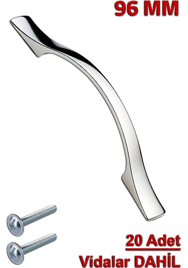 Sülün Kulp 96 Mm Vidalar Dahil 20 Adet