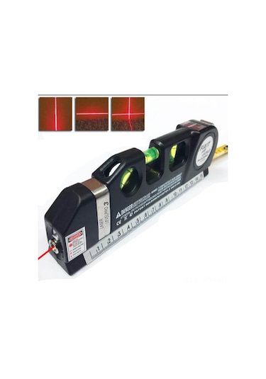 Maiyame 4 Lü Çok Amaçlı Ölçüm Aleti: Metrik Cetvel, Şerit Metre Ve Hizalama Balonu İle Pratik Kullanım