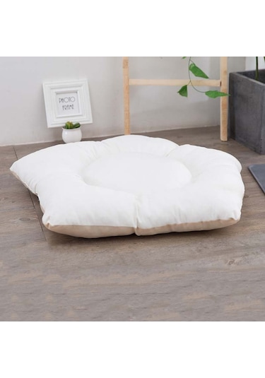 Sunskyy Sunskyy Pet Çadır Uyku Minderi Köpek Yatağı, Özellikler: Büyük 50cm Süt Beyazı Diğer