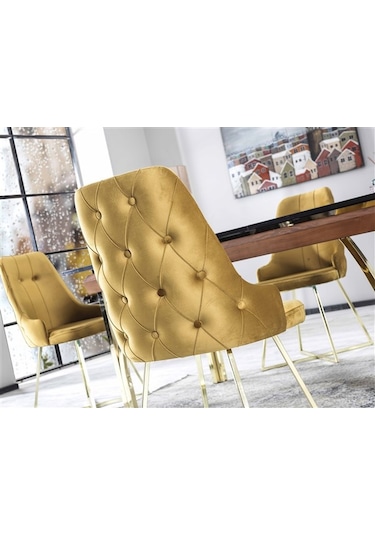 Stile Bolero Sandalye Sarı