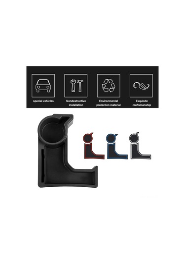 Monyee 2019-2020 Suzuki Jimny İç Mekan Kontrol Orta Depolama Kutusu Otomatik Vites - Kırmızı, Beyaz, Mavi Kaymazsız Padler İle